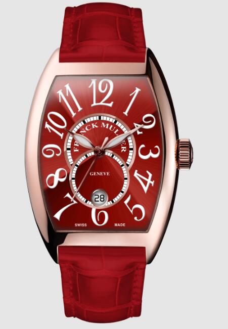 Franck Muller Cintree Curvex Nuance Replica Watch 5850 SC DT NUANCE red dial